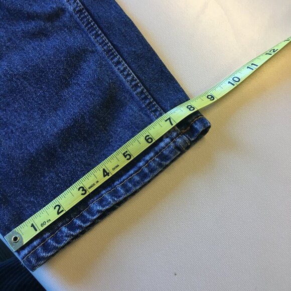 Levis 505 Jeans Mens Tagged Size 34x36 Measures 32x34.5 Straight Cut - Picture 14 of 14